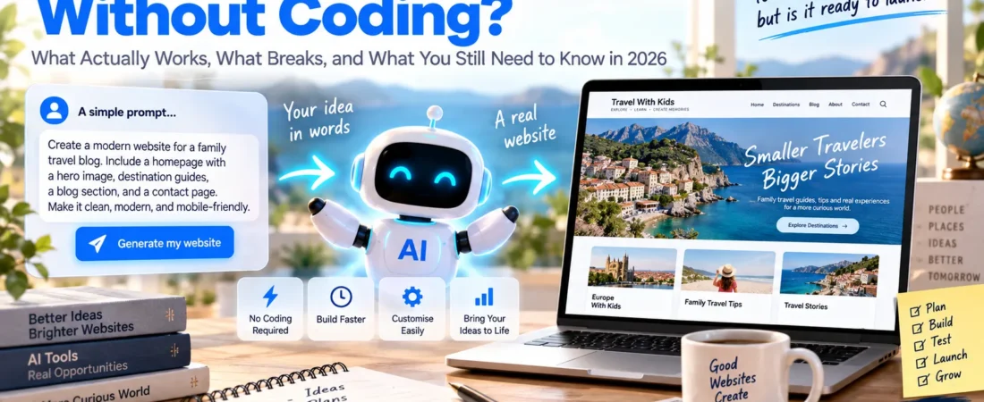 Can AI Build a Website Without Coding?
